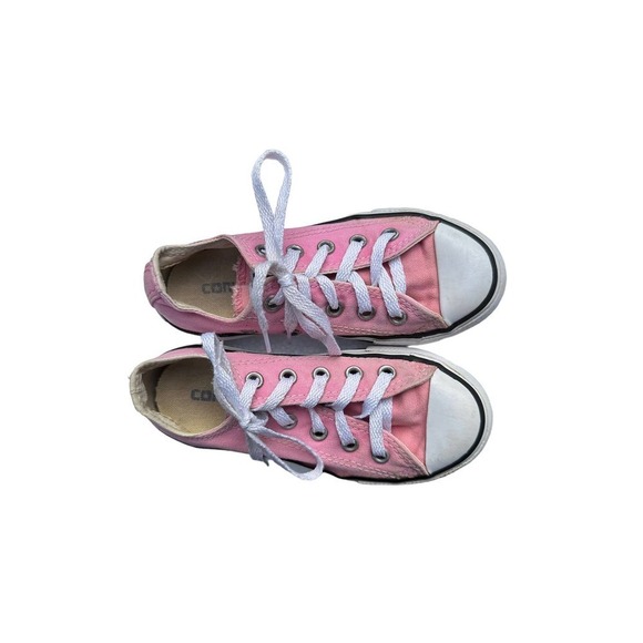 PINK Chuck‎ Taylors Girls Shoes Lot - Two Pairs, Sizes 3 and 11.5 - Picture 4 of 8